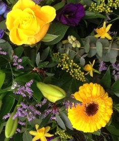 Ray of Sunshine Hand Tied Bouquet
