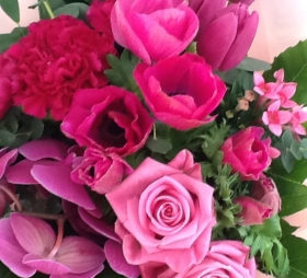 Paint Cheadle Hulme Pink Bouquet